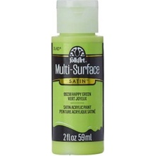 FolkArt Multi-Surface acrylic paint 59 ml happy green