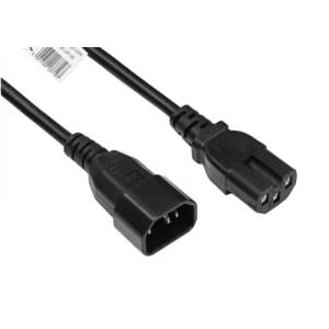 Akyga Захранващ кабел Akyga C14 / C15 1, 8 м AK-UP-06 (AK-UP-06)