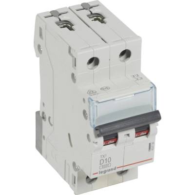 Legrand 2P D 10A 6kA AC S302 TX3 403736