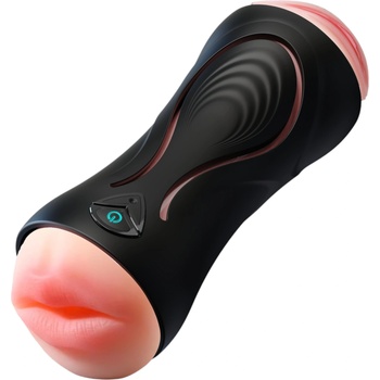 Leopard - орален и вагинален пенис вибратор (естествен)