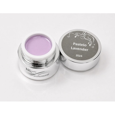 NL nails professional Uv Led barevný gel pastelo lavender 5ml
