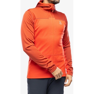 Haglofs ROC Flash Mid Hood corrosion/zenith red