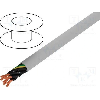 Alpha Wire 470071YY GE033 Vodič Pro-Met 7G1mm2 nestíněný 300V,500V 100m