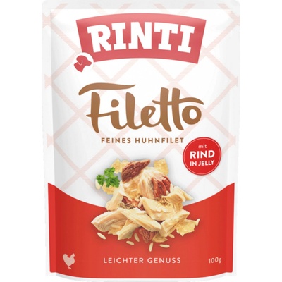 Rinti Filetto kura & hovädzie v želé 100 g