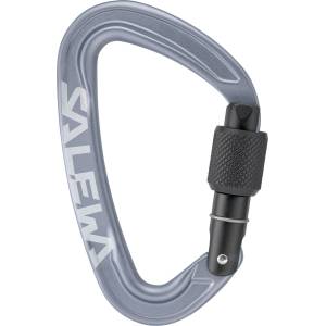 Salewa Винтов карабинер Salewa Ortles Screw Carabiner Screwgate carabiner - Grey - размер One Size (322-0241-0111)