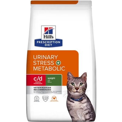 Hill's Prescription Diet Urinary Stress + Metabolic c/d Stress Multicare Weight 3 kg