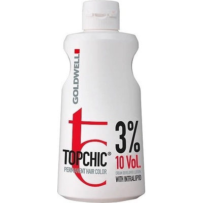 Goldwell Topchic Developer Lotion 3% vol10 krémový peroxid vodíků 1000 ml