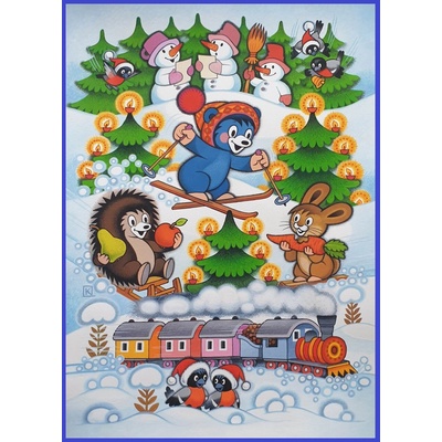 Wissa Adventní kalendář Medvídek 50g