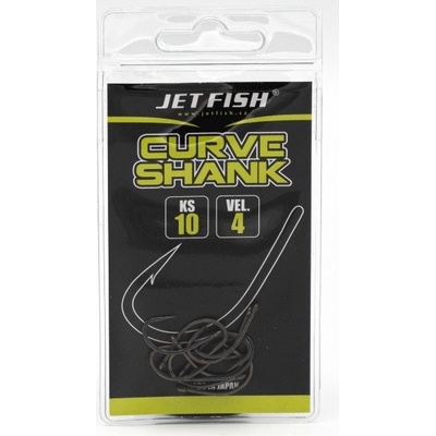 Jet Fish Curve Shank veľ.4 10 ks