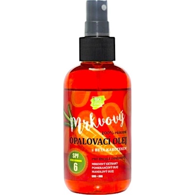 Vivaco 100% přírodní mrkvový opalovací olej SPF6 150 ml