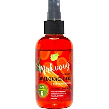 Vivaco 100% přírodní mrkvový opalovací olej SPF6 150 ml