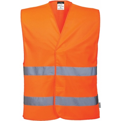 Portwest ES474 ES1 Essential Hi-Vis reflexná vesta oranžová