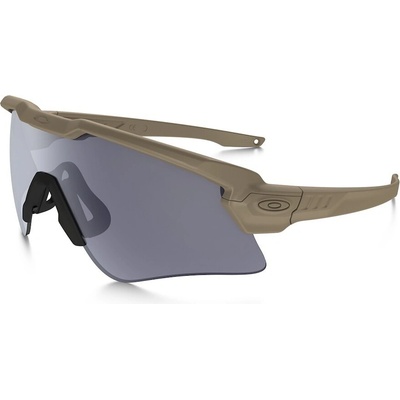 Strelecké okuliare Oakley M-Frame Alpha SI Dymovo sivé, Coyote
