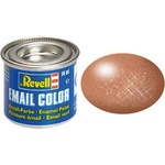 Revell Емайлна боя, Revell, Email Color, Бакърено-медно металик, 14 мл (R32193)