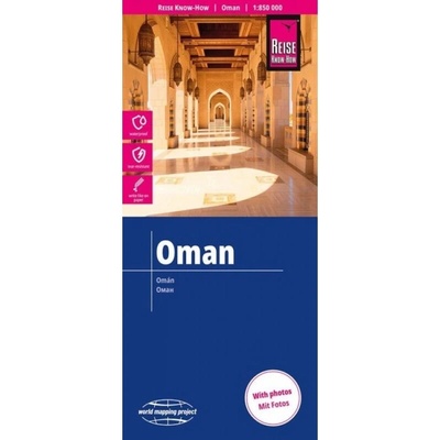 Reise Know-How Verlag mapa Oman 1:850 t.