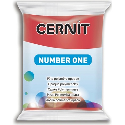 Cernit Number ONE 56g červená