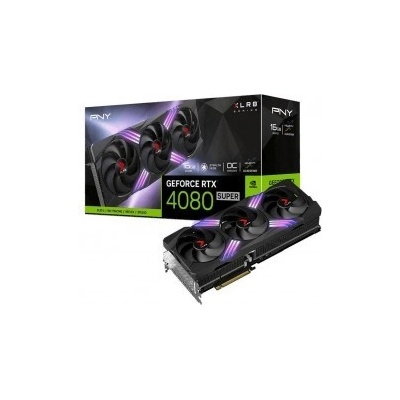 PNY GeForce RTX 4080 SUPER XLR8 Gaming VERTO Triple Fan OC 16GB GDDR6X VCG4080S16TFXXPB1-O