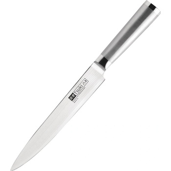 Tsuki nářezový nůž z damaškové oceli 20,5 cm - kovová rukojeť