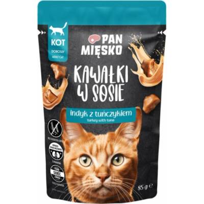 Pan Mięsko Pieces in sauce Turkey with tuna 85 g