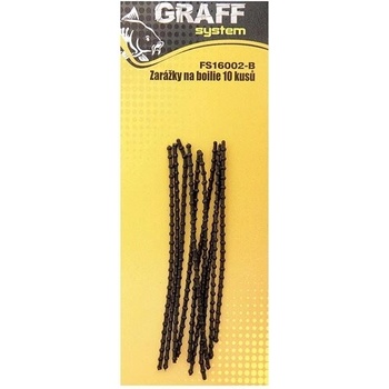 Graff System Zarážka na Boilie Čierná 10ks