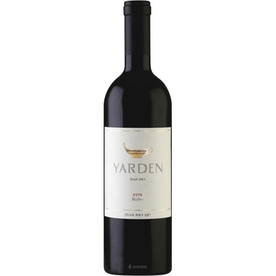 Golan Heights Winery Yarden Malbec suché červené 2020 14,5% 0,75 l (holá láhev)
