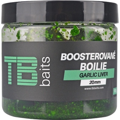 TB Baits Boosterované boilies Garlic Liver 120 g 24 mm – Zboží Mobilmania