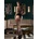 Ballerina's Secret BS252 Secret Allure Open Crotch Tights Black-Lurex S/M
