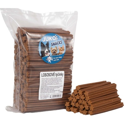 JUKO SNACKS Lososové tyče 1000 g