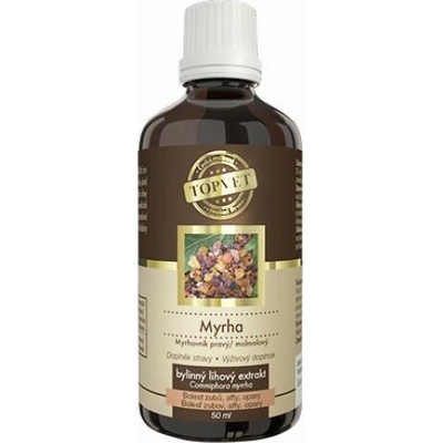 Green idea Myrha tinktúra kvapky Dýchací kardiovaskulárny systém 50 ml