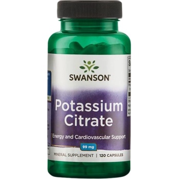 Image 1 of Swanson Potassium Citrate 99 mg [120 капсули]