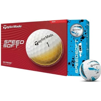 TaylorMade Speed Soft bílé 12 ks + Speed Soft INK 3 ks