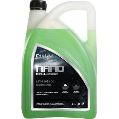 Carline NANO EXCLUSIVE Letná kvapalina do ostrekovačov 4 l
