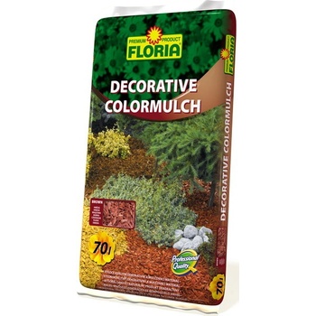 Agro FLORIA Decorative ColorMulch 70 l hnědá