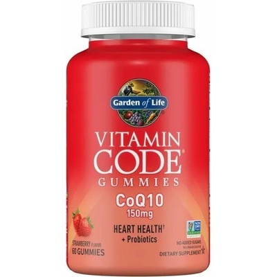 Garden of Life Vitamín Code Koenzým Q10 Jahoda 60 gummies