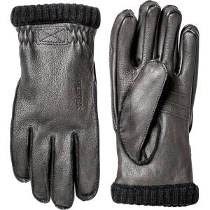 Hestra Ръкавици Hestra Deerskin Primaloft Rib Gloves - Black - размер 10 (EU) (202-1472-0314)