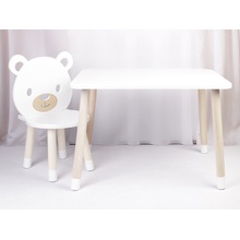 ELIS DESIGN Detský stôl a stoličky Medvedík Variant: stôl + 1 stolička