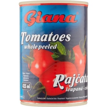 Giana Lúpané paradajky celé v paradajkovej šťave 400 g