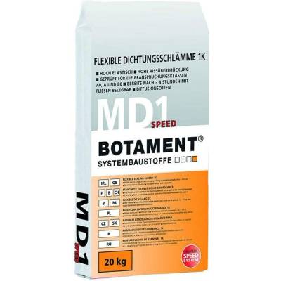 Flexibilní jednosložková izolační stěrka BOTAMENT MD 1 SPEED 20 kg - 20 kg