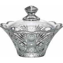 Crystal Bohemia dóza s vekom Sissi 205 mm