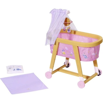 ZAPF CREATION BABY born Postieľka na kolieskach