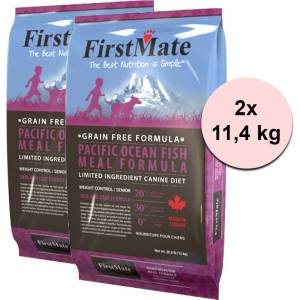 FirstMate Potato & Fish Weight Control - Senior 2 x 11, 4 kg