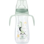 KikkaBoo Бебешко шише KikkaBoo Jungle King - РР, 400 ml, 3м+, Mint (31302020135) - ozone