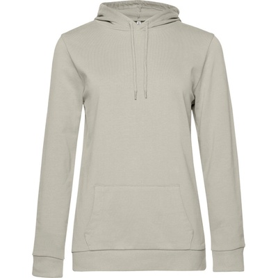 B&C mikina Hoodie COT-01W04Wx4500 šedá mlhavě