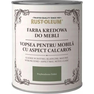 Rust-Oleum Barva na nábytek křídový mat 0,75 l špinavě zeleň