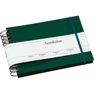 Semikolon Фотоалбум Uni Mini Mucho с черни карти тъмнозелен (364017)