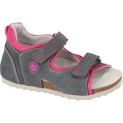 Protetika sandále ORS T 115 šedo-fuxia