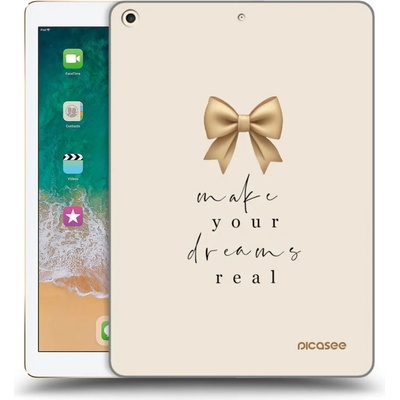 Picasee silikónový prehľadný obal pre Apple iPad 9.7 2017 5. gen Golden Dream