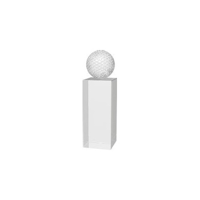Poháry Bauer Skleněná trofej CR4047 Golf