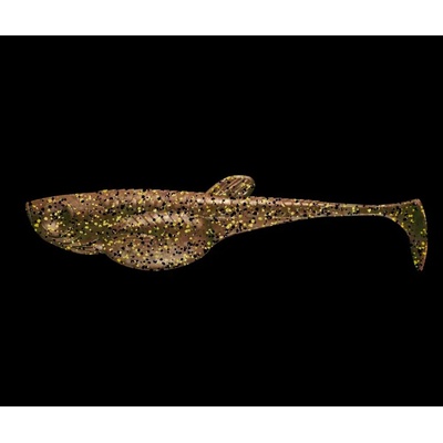 Libra Lures Gumová nástraha Embrion Shad 2″ 10ks - Motor Oil Brown 033