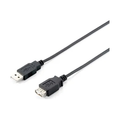 Equip Кабел за оборудване - 128850 (usb2.0, удължител a-a, мъжки/женски, двойно екраниран, 1, 8 м) (128850)